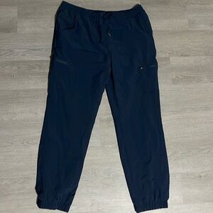 Eddie Bauer Fleece lined scrub bottoms